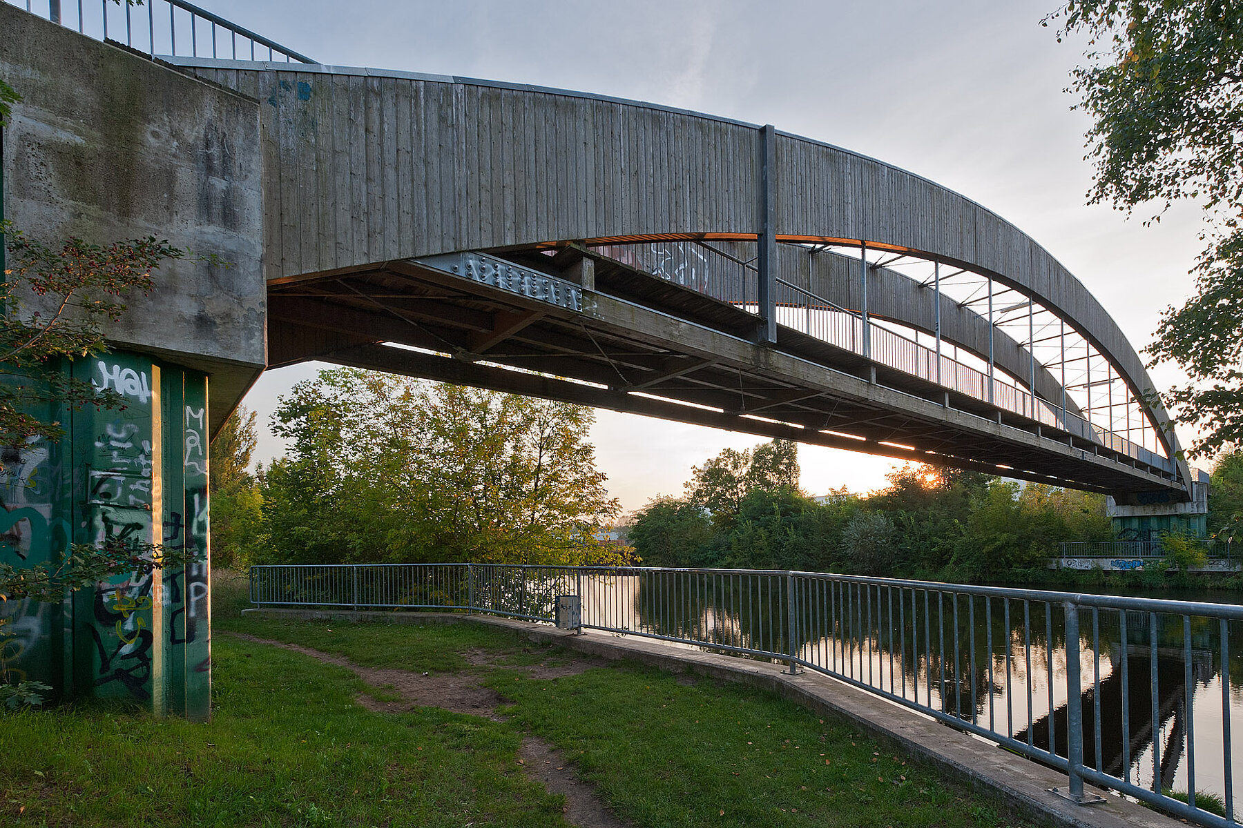 Geh- und Radwegbrücke Havelkanal
